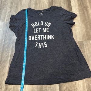 torrid dark blue t-shirt. Size 1 (14/16)